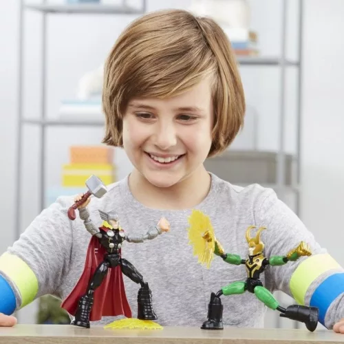 Avengers Bend & Flex hajlítható figuracsomag – Thor, Loki