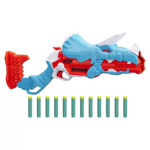 NERF Dinosquad Tricerablast szivacslövő játékfegyver