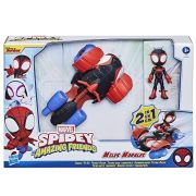   Marvel Spidey és csodálatos barátai játékszett - Miles Morales pókember és járgánya