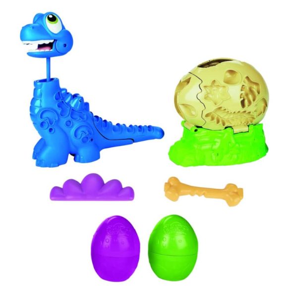 Play-Doh Dino Crew Megnövő Brontosaurus dinó gyurma szett