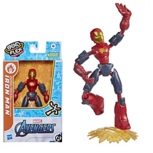 Marvel Bosszúállók Bend & Flex hajlítható játékfigura – Vasember