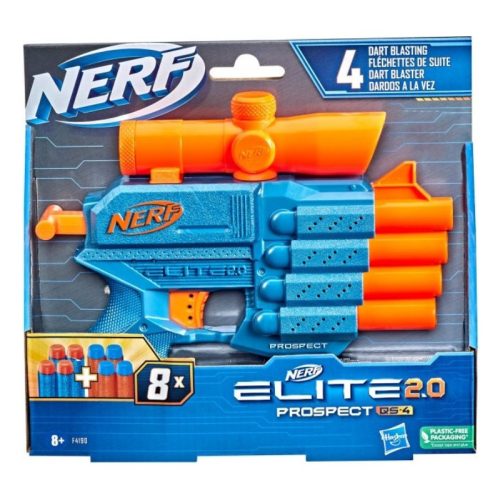 Nerf Elite 2.0 Prospect QS-4 szivacskilövő játékfegyver