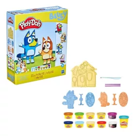 Play-Doh Bluey Jelmezkészítő gyurmakészlet – 11 tégely gyurmával