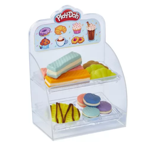 Play-Doh Kitchen Creations gyurmakészlet – Szuper színes kávézó játékszett