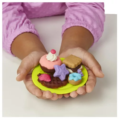 Play-Doh Kitchen Creations gyurmakészlet – Szuper színes kávézó játékszett