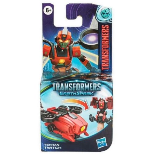 Transformers Earthspark Terran Action - Terran Twitch játékfigura