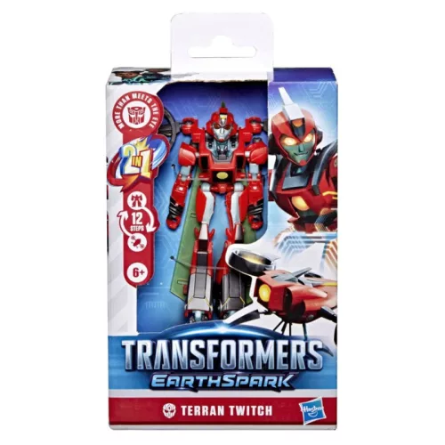 Transformers Terran Deluxe EartSpark – Terran Twitch játékfigura