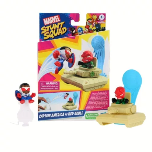 Marvel Stunt Squad játékszett – Amerika kapitány