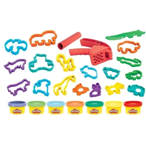 Play-Doh Kreatív Alkotások állatos gyurmaszett – 20 db