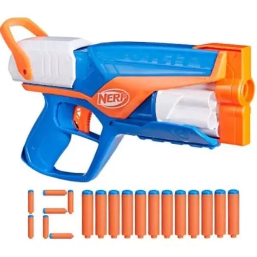NERF N Series Agility szivacslövő játékfegyver – 12 db lövedékkel