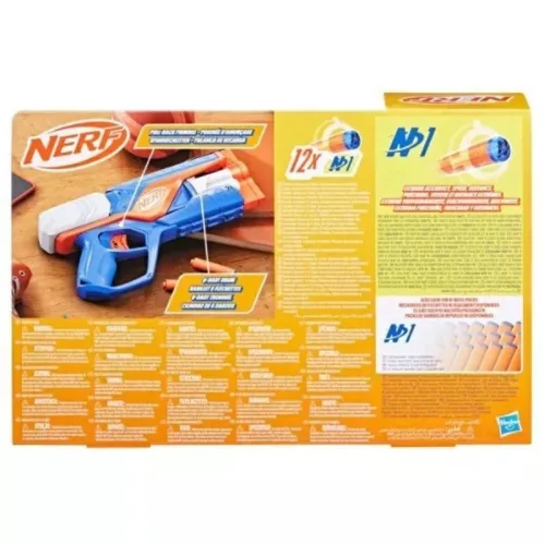 NERF N Series Agility szivacslövő játékfegyver – 12 db lövedékkel