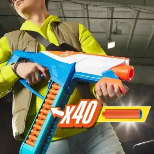 NERF N Series Infinite szivacslövő játékfegyver – 80 db lövedékkel