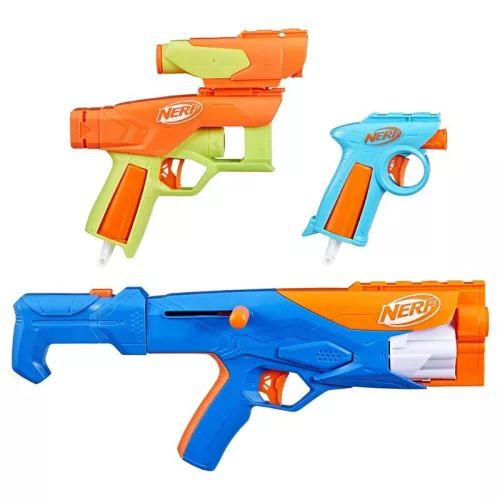 NERF N Series Gear Up Pack 3 db-os játékfegyver csomag