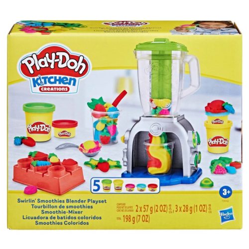 Play-Doh Swirlin Smoothies játékturmix gyurmaszett