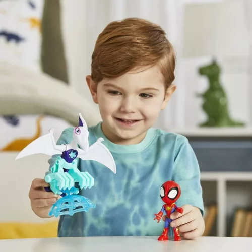 Póki és csodálatos barátai Dino Webs Póki és csodálatos barátai játékszett – Hero Spiderman
