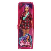  Barbie Fashionistas barátok - Lány baba kockás ruhában (157)