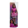 Barbie Fashionista barátnők stílusos divatbaba - 65. Évfordulós baba Csillagos pink topban
