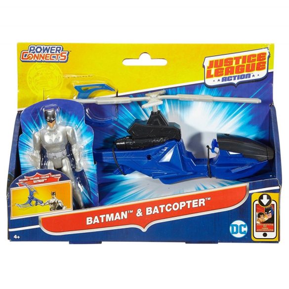 Az igazság ligája Power Connects: BATMAN és BATCOPTER | Akci