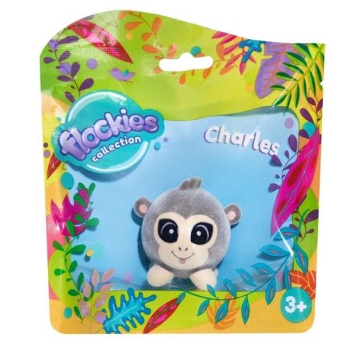 Flockies játékfigurák - Charles, a csimpánz