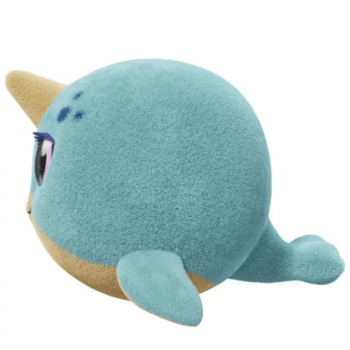 Flockies játékfigura – Niko, a narval