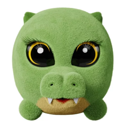 Flockies játékfigura – Camila, a krokodil