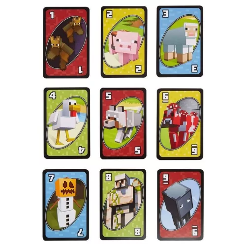 UNO Minecraft kártya