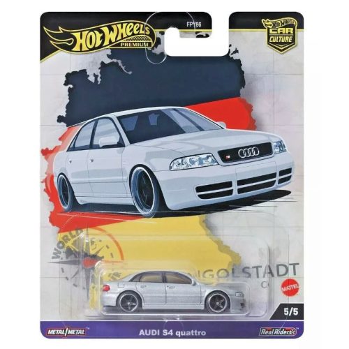 Hot Wheels 5/5 Premium Car Culture - AUDI S4 Quattro kisautó