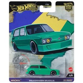 Hot Wheels 4/5 Premium Car Culture Volkswagen Brasilia kisautó – zöld
