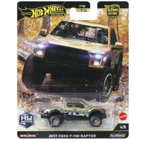 Hot Wheels Premium Car Culture 2017 Ford F-150 Raptor kisautó