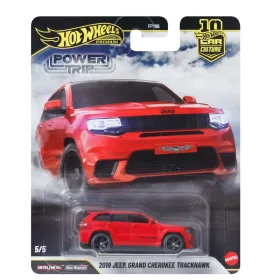 Hot Wheels Premium Car Culture Power Trip 5/5 – 2019 Jeep Grand Cherokee Trackhawk fém kisautó