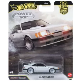 Hot Wheels Premium Car Culture Power Trip 4/5 – '84 Mustang SVO fém kisautó