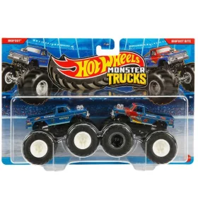 Hot Wheels Monster Trucks Demolition Doubles – Bigfoot és Bigfoot Bite kisautó 2-es csomag, 1:64