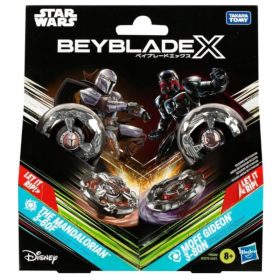 Beyblade X Star Wars Collab The Mandalorian vs Moff Gideon pörgettyű szett
