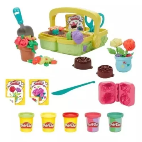 Play-Doh Virágoskert gyurmakészlet