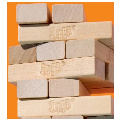 Jenga digitális kockával társasjáték