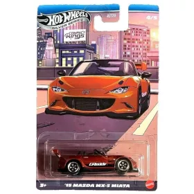 Hot Wheels Silver Series Compact Kings '15 Mazda MX-5 Miata kisautó (1:64)
