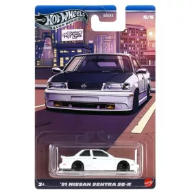 Hot Wheels Silver Series Compact Kings '91 Nissan Sentra SE-R kisautó (1:64)