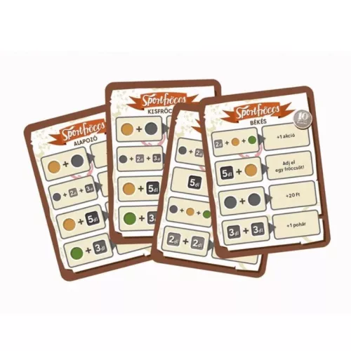 Fröccs: Sportfröccs kiegészítő társasjáték