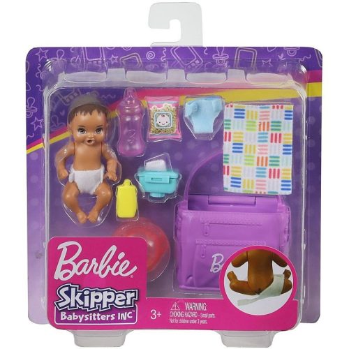 Barbie Skipper Babysitters - Kisbaba pelenkázóval