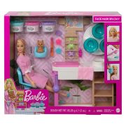   Barbie feltöltődés - Szépségszalon játékszett gyurmával