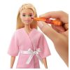 Barbie Feltöltődés - Szépségszalon játékszett gyurmával