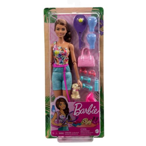 Barbie Feltöltődés - Sportoló játékszett