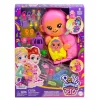 Polly Pocket 2 az 1-ben Majomcsalád játékszett – Mamamajom és kicsinye