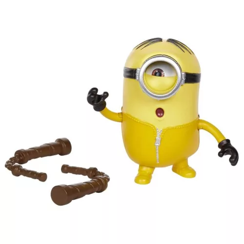 Minyonok 2 bajkeverő karakterek – Stuart nunchaku lóbálós figura