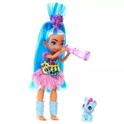 Cave Club Tella baba Hunch bébi őslénnyel