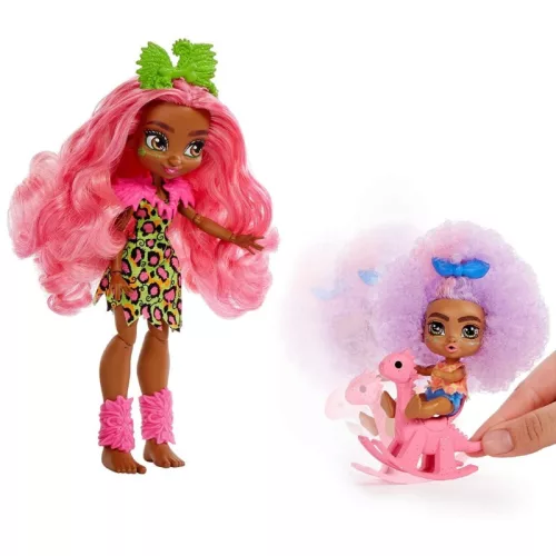 Cave Club – Bébiszitter játékszett Fernessa babával