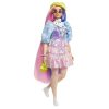 Barbie Extravagáns baba kisállattal - Felhős ruhában