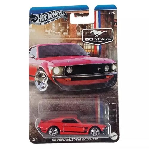 Hot Wheels Ünnepi kisautó 2/5 - 69 Ford Mustang Boss 302