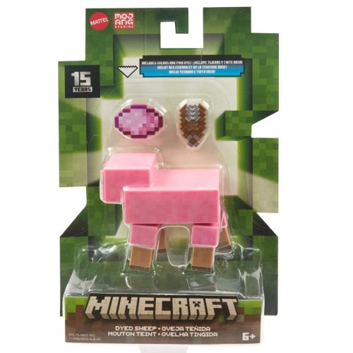 Minecraft Gyűjthető karakterek - Festett bárány játékfigura