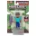 Minecraft Redstone Charged Steve figura – 8 cm